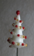 Juletræ 5 - med snoet guirlande - Miniature